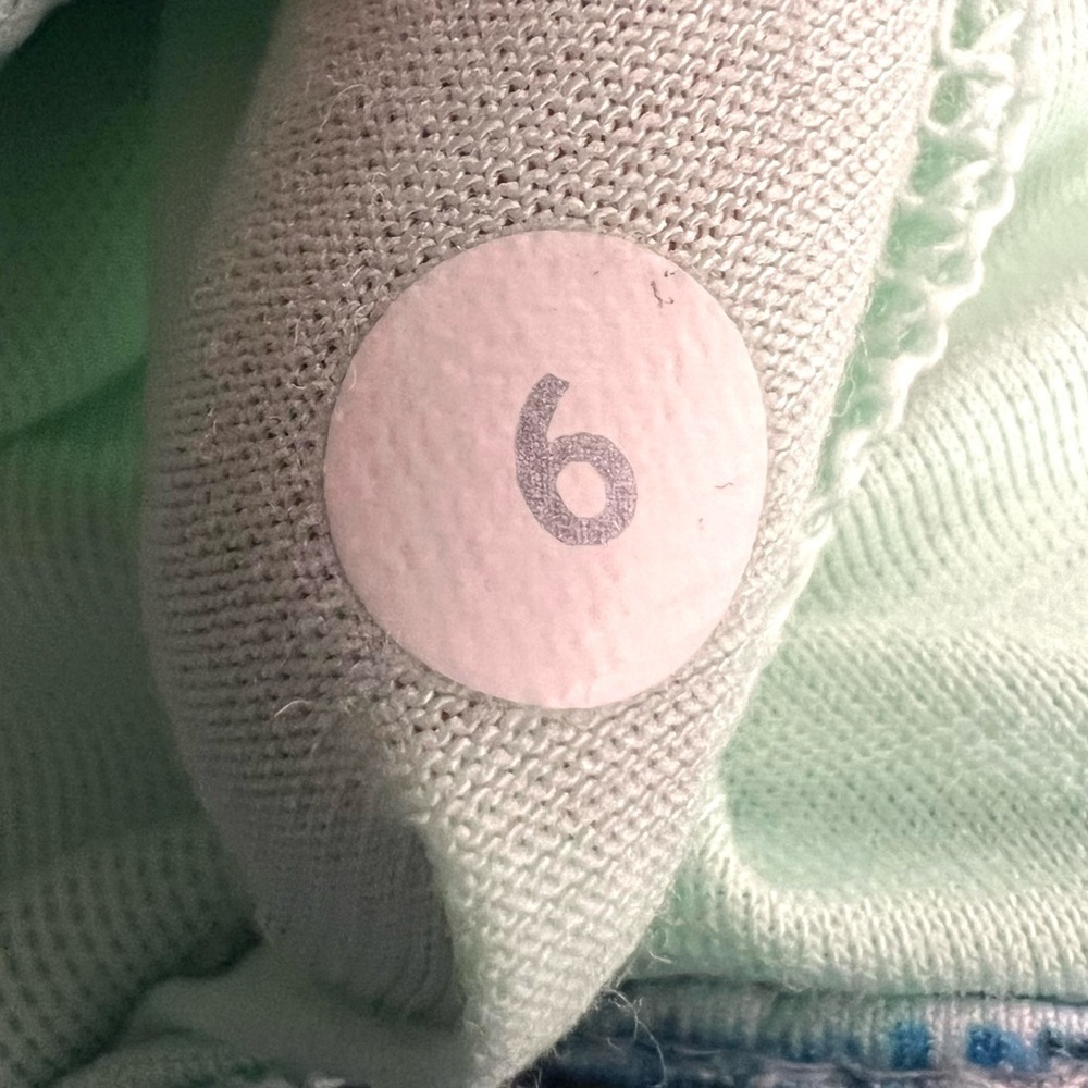 Lululemon Pure Practice Blurry Belle Blue Cross Back Sports Yoga Bra Women’s 6 - Picture 9 of 10